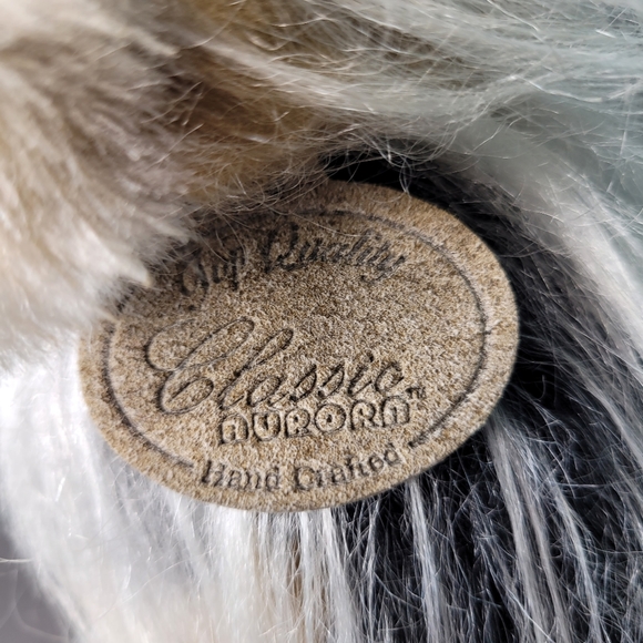 Classic Aurora Yorkie Yorkshire Terrier Dog 9" Plush Stuffed Animal 1996 A&A HTF - Picture 10 of 13